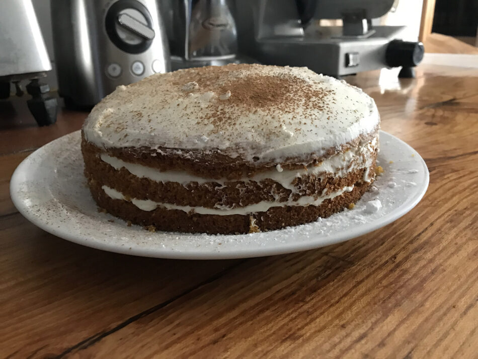 Tarta de zanahoria