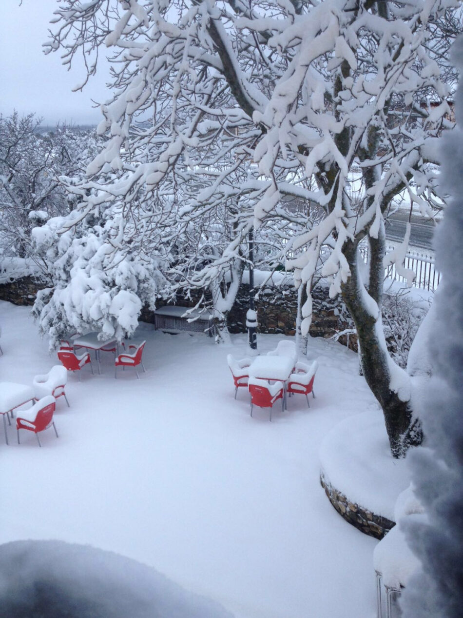 Terraza invierno