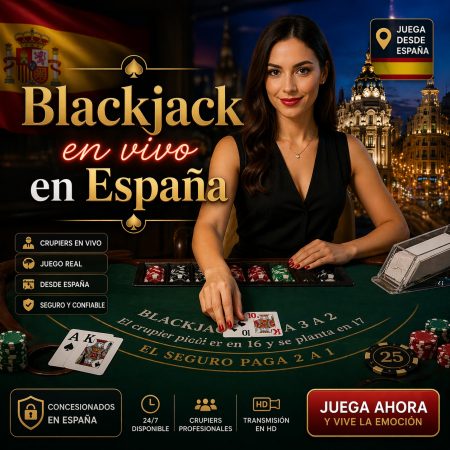 Blackjack en vivo en España: cómo jugar y mejores mesas en 2026