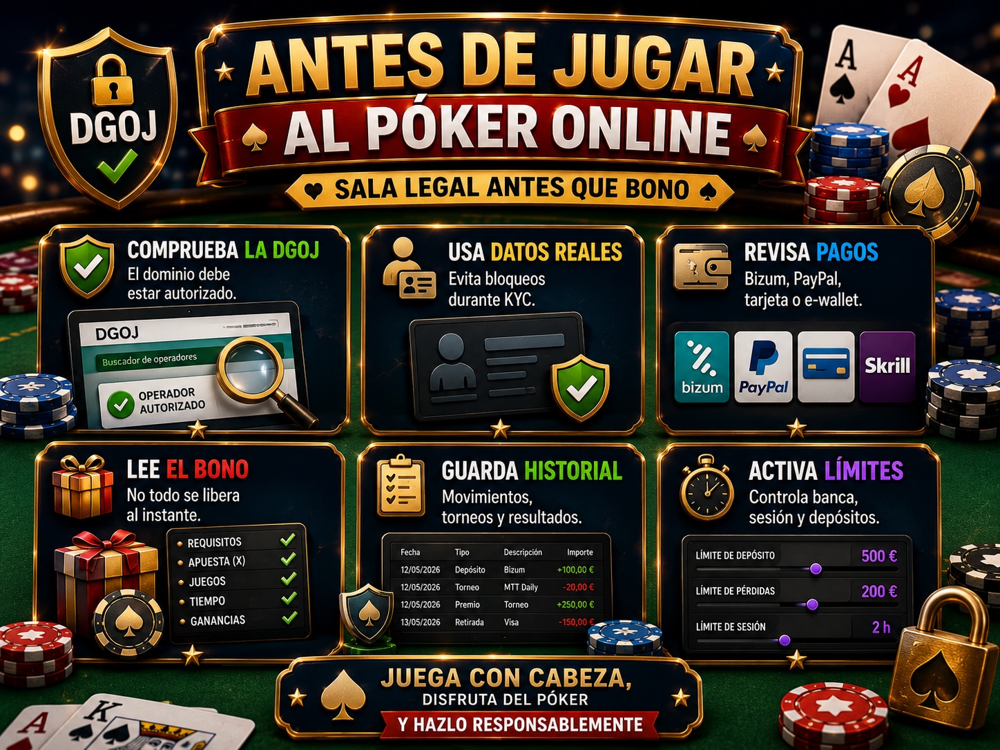 Mejores Salas de Poker Online en España 2026